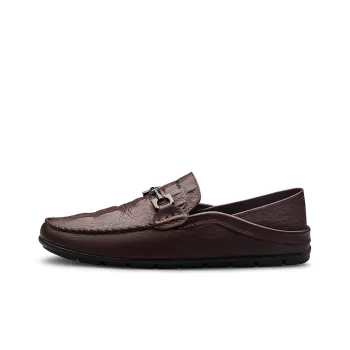 Wen Nai Beanie Shoes Men's Brown