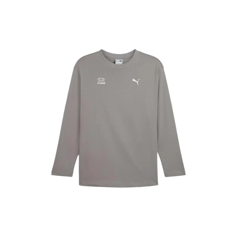 PUMA DARE TO Long Sleeve Tee T-Shirt Men's Dark Gray-1