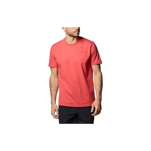 Under Armour T-Shirts Men Watermelon Red