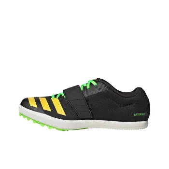 Adidas JUMPSTAR Cushioning Anti-Slip And Wear-Resistant Low-Top Casual Running Shoes Unisex Black Yellow