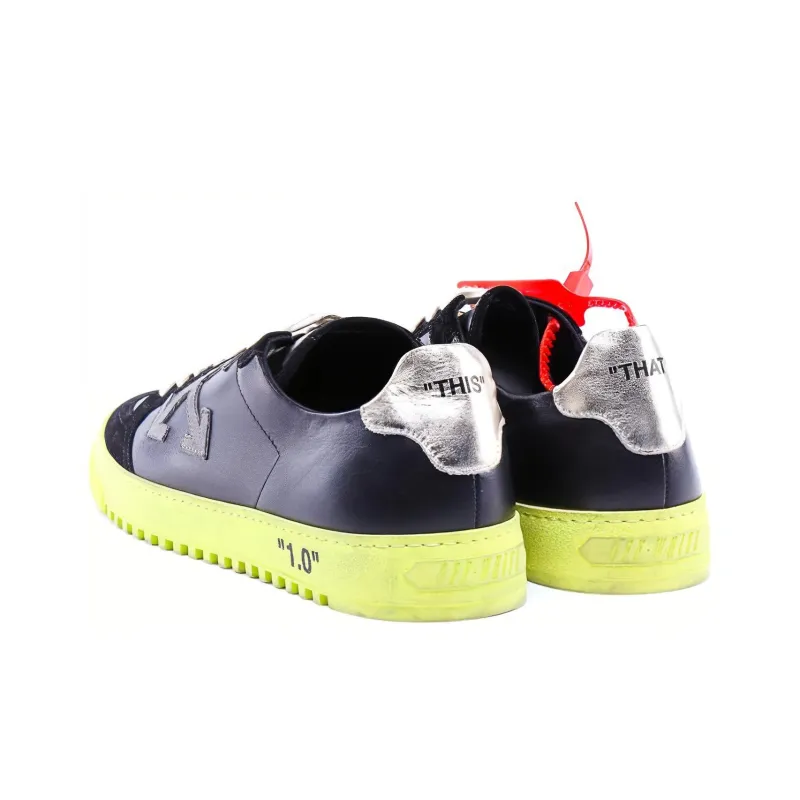 OFF WHITE 2.0 Low Black Yellow FW19-3