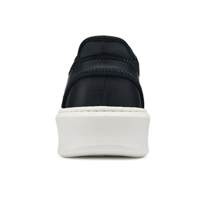Skechers Street Tres-Air Uno Cushioning Wear-Resistant Low-Top Skateboard Shoes Men's Black White-2