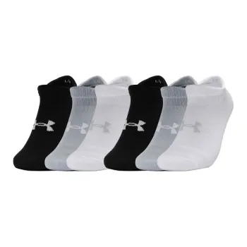 Under Armour UNDER No Show Socks Unisex 6 Pack