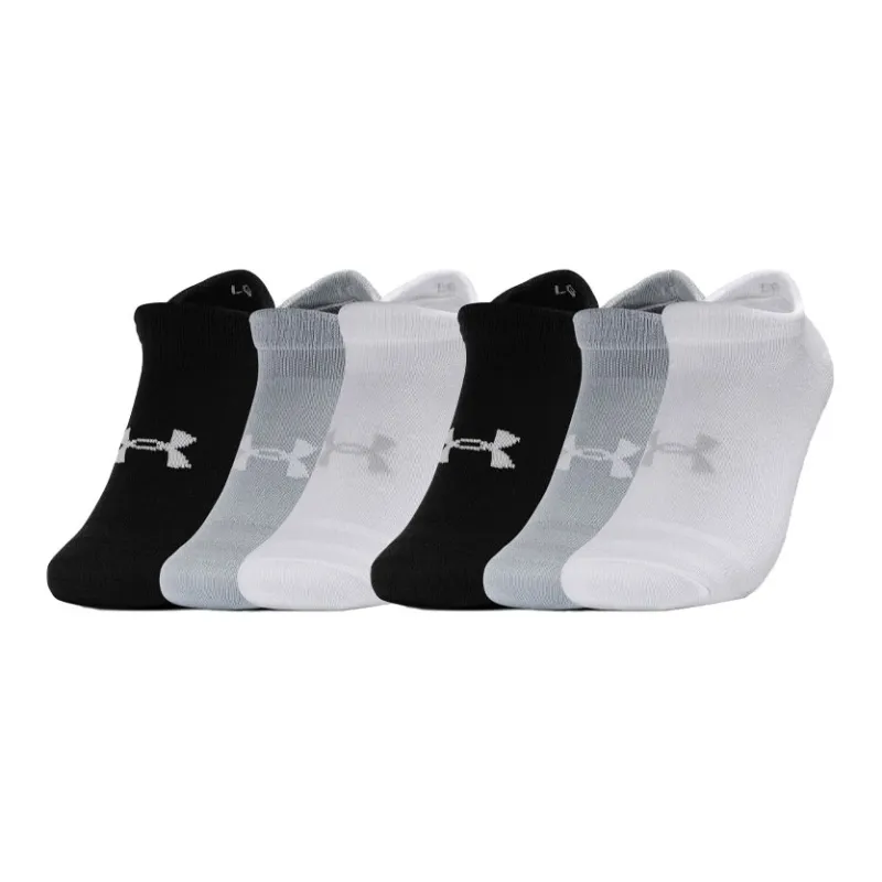 Under Armour UNDER No-Show Socks Unisex 6 Pack-0
