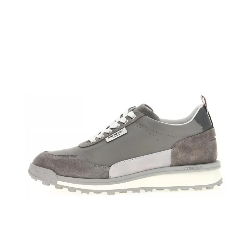 THOM BROWNE Alumni Lace-Up Sneakers-0