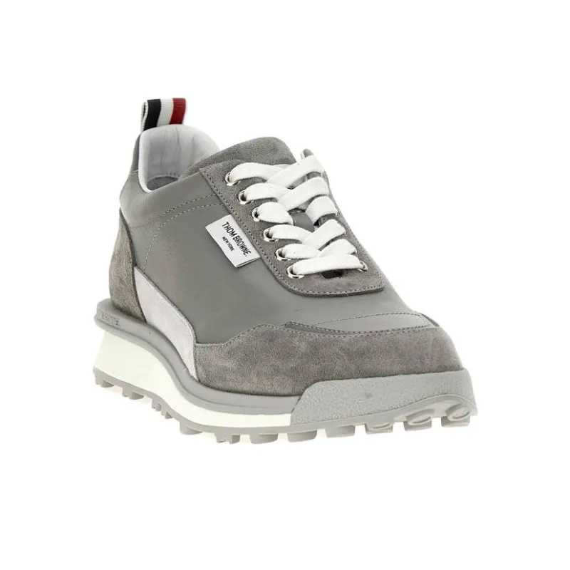 THOM BROWNE Alumni Lace-Up Sneakers-2