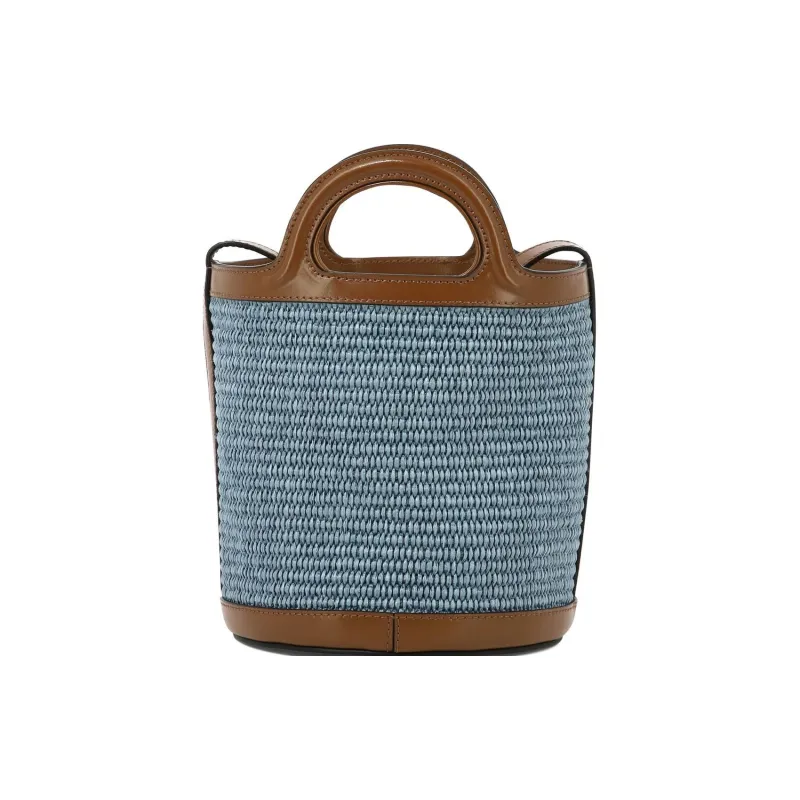 MARNI Logo Embroidered Bucket Bag-1