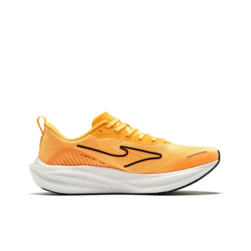 Erke Dust 3.0 Anti-Slip And Wear-Resistant Cushioning Rebound Low-Top Running Shoes Men's Fluorescent Sweet Orange-1