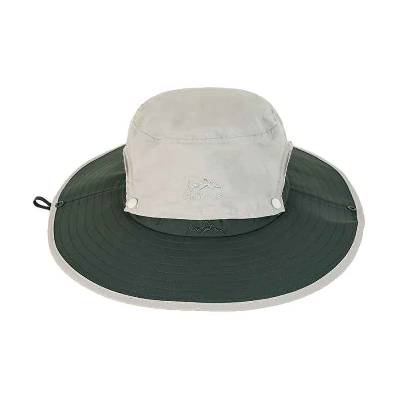MOUNTAIN FREE Mixed Fiber Sun Protection Hats Unisex-0