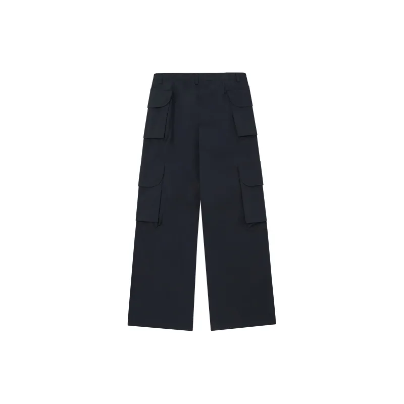 CHINISM Casual Pants Unisex Black-1