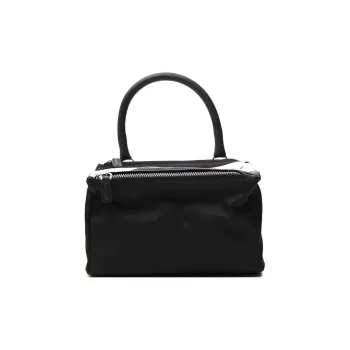 GIVENCHY Polyamide Plastic Blend Handbag Small Size Women's Black