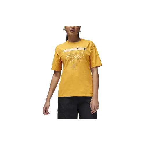 Jordan Flight T-Shirts Women's Yellow