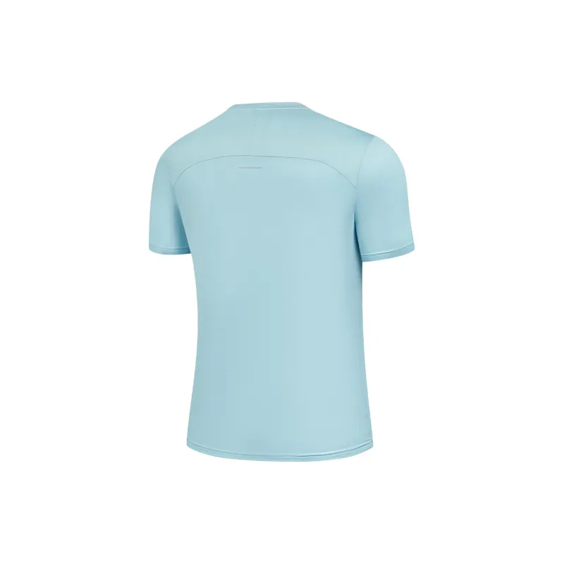 QIAODAN T Shirt Men's Serene Aqua Blue-1