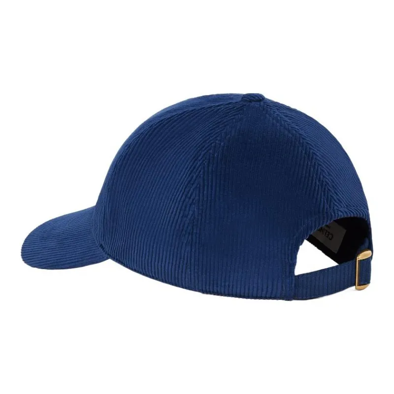 CELINE Triomphe Baseball Cap In Corduroy-3