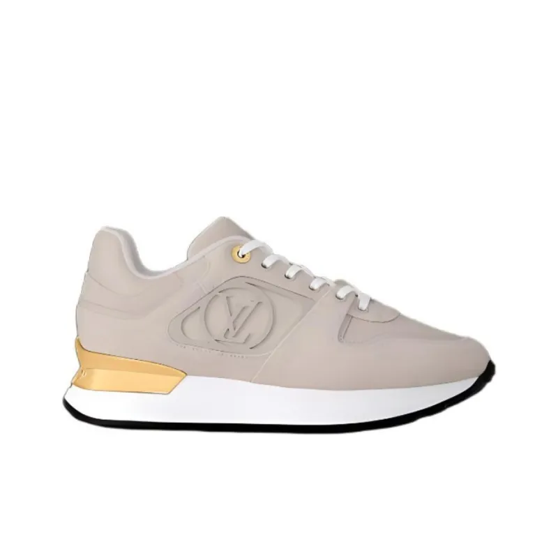 LOUIS VUITTON Run Away Low Top Casual Shoes Women's Gray-1