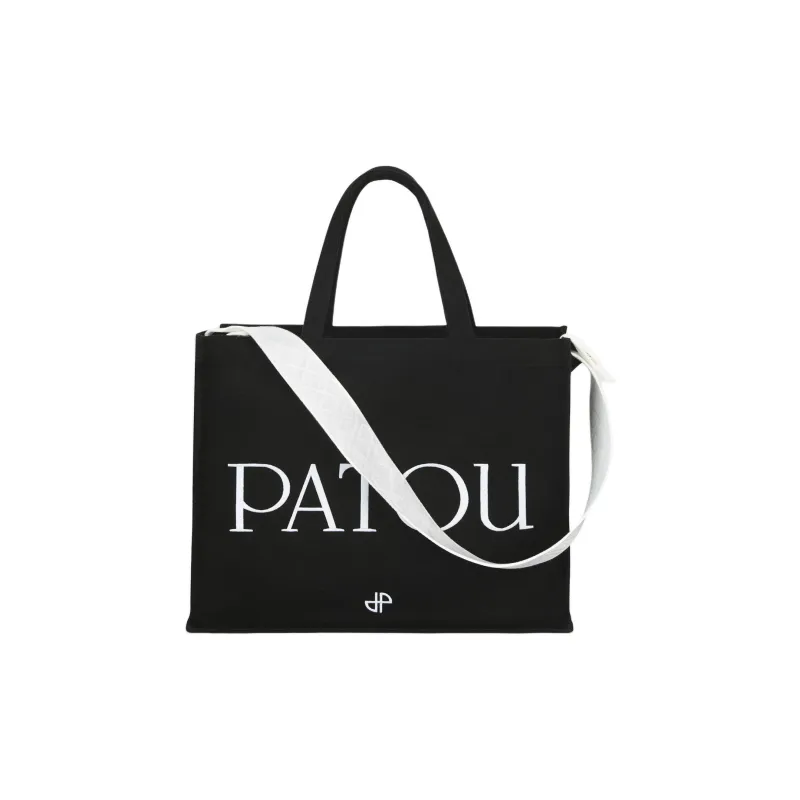 Patou Canvas Tote Bag-0