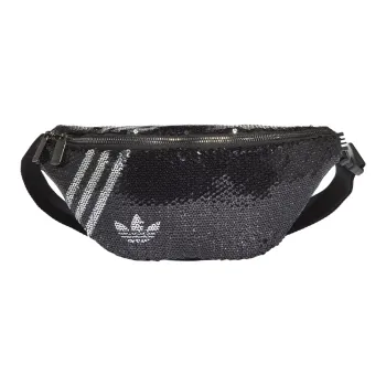 Adidas Originals Polyester Sling Bag Fanny Pack Regular Unisex Black