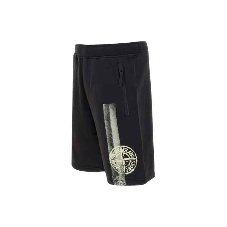 STONE ISLAND Casual Shorts Men's Black-2