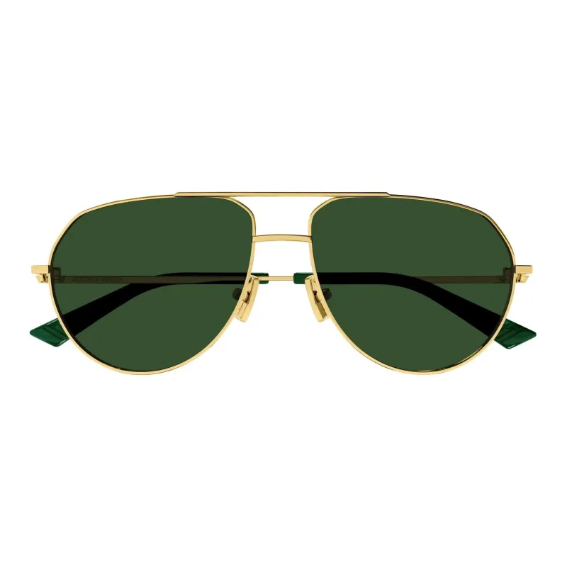 Bottega Veneta Eyewear Aviator Frame Sunglasses-1