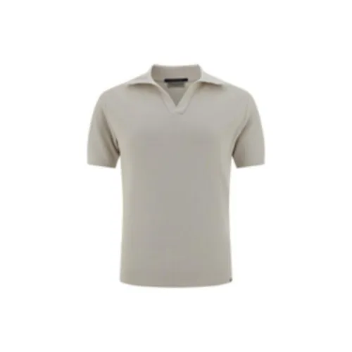 Paul & Shark Polo Shirts Men Gray