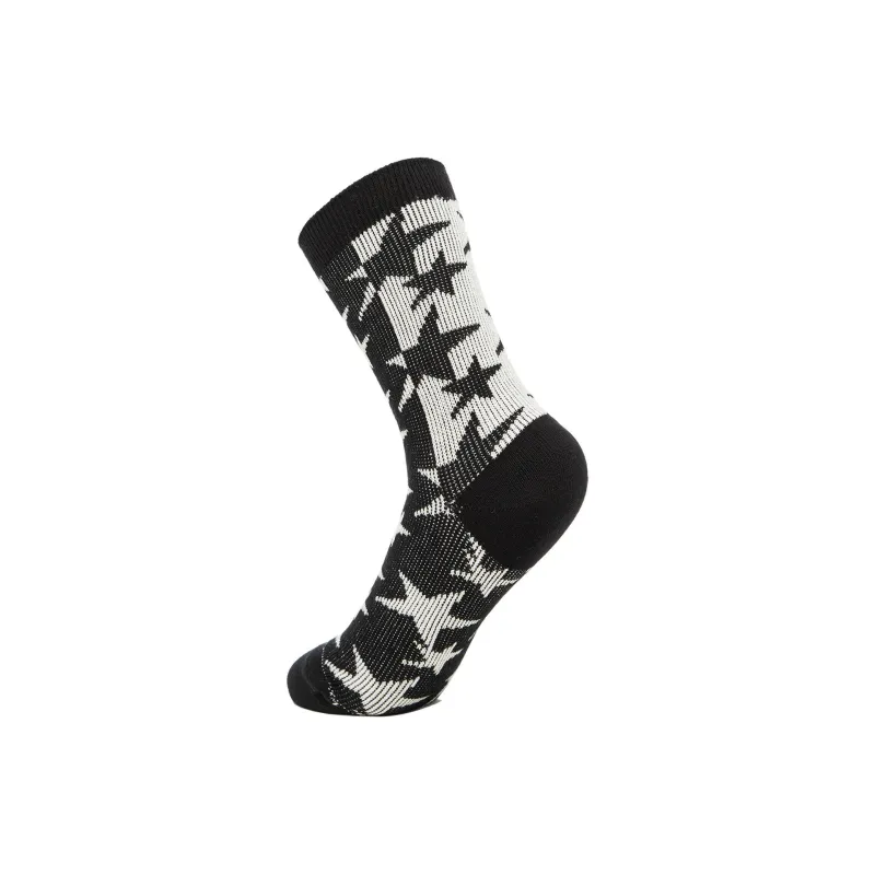 LiNing Mid Calf Socks Unisex 1 Pack Black &-1