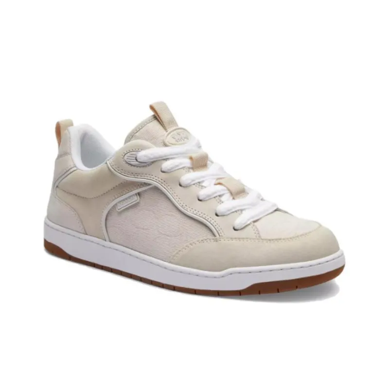 COACH Low Top Skateboard Shoes Men's Beige-2