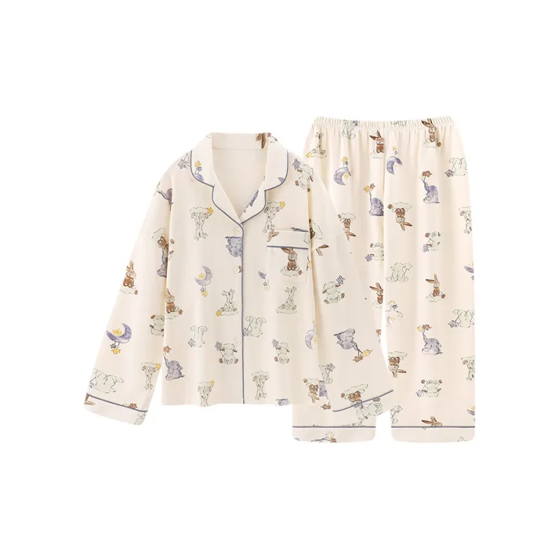 Beast's Secret Pajama Set Women's Apricot-0