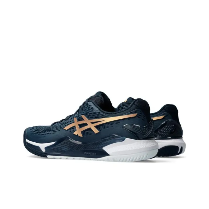Asics Gel Resolution 9 French Blue Pure Gold-3