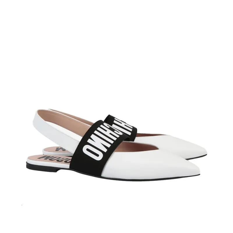 MOSCHINO Casual Single Shoes Women's White-2