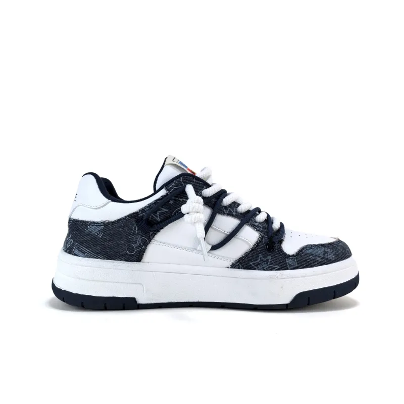 Yamid Slip Resistant, Abrasion Resistant, Breathable Low Top Skateboard Shoes Unisex Mismatched Couple Shoes-19