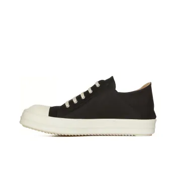 Rick Owens DRKSHDW Low Top Skateboard Shoes Women's Black
