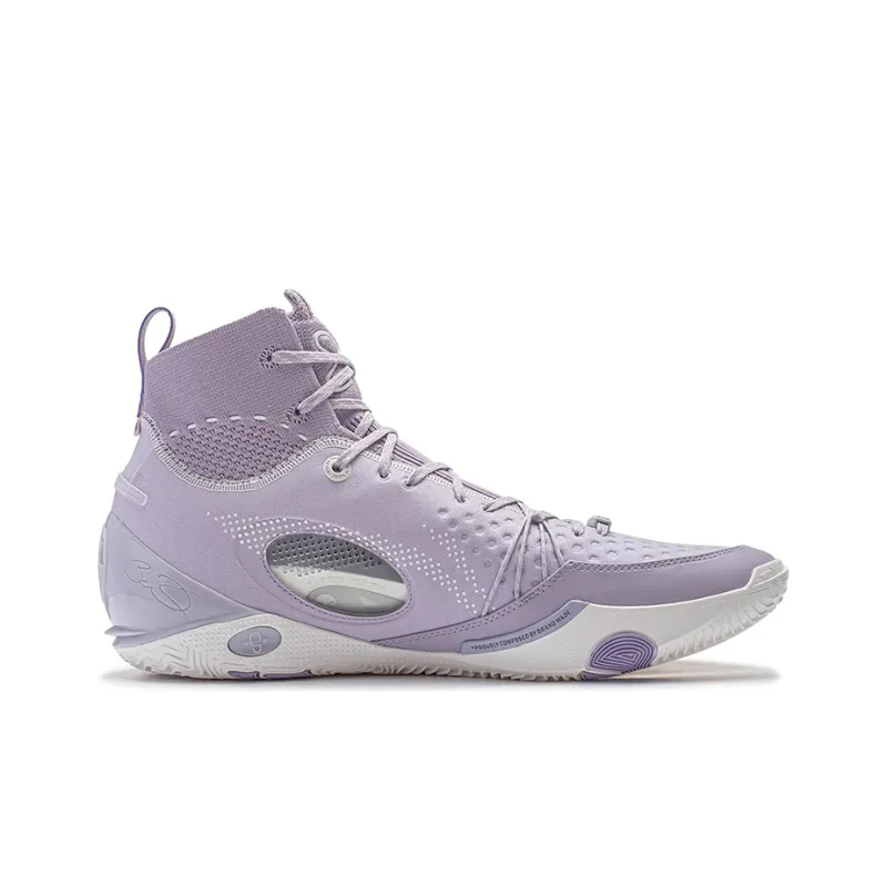 LiNing Wade 808 III Ultra V2 'Team Cushioning Wear Resistant High Top Basketball Shoes Men's Purple-1