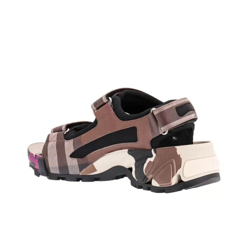 Burberry Arthur Check-pattern Sandals-3