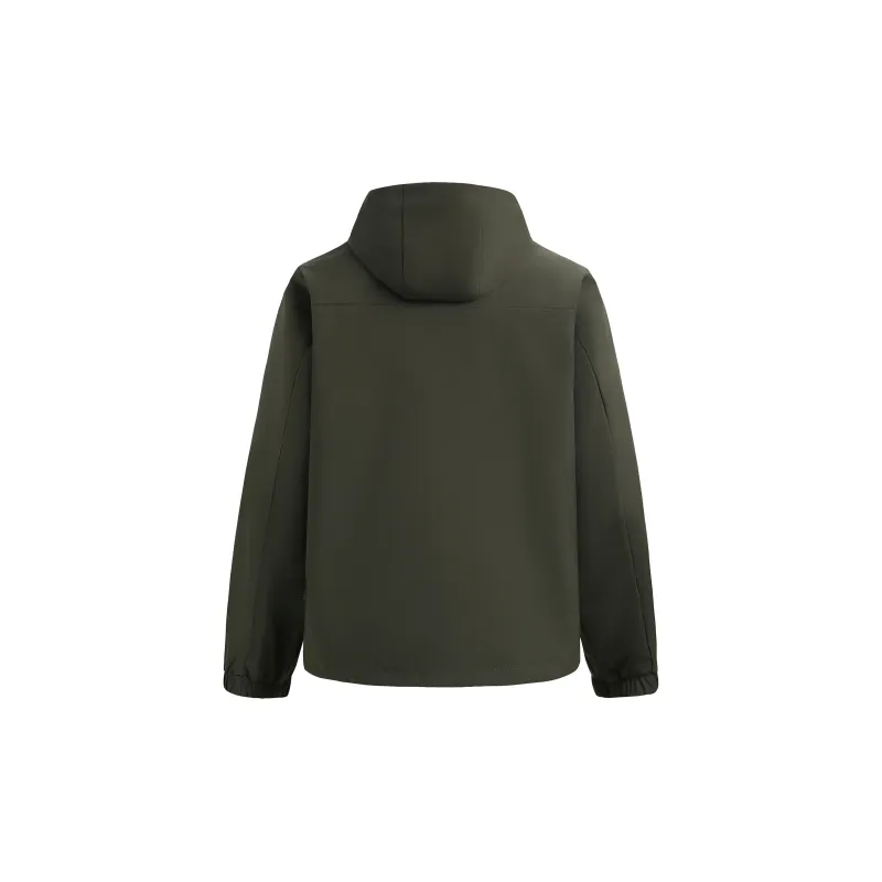 A.X.S.K Windbreaker Jacket Unisex Black-12