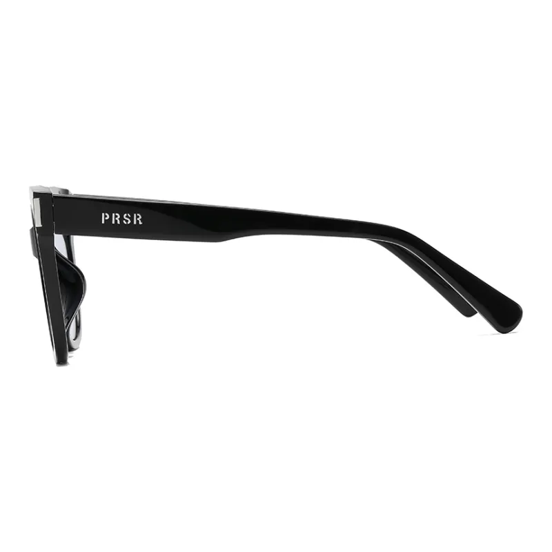 Prsr Plate And Metal Round Sunglasses Unisex-5