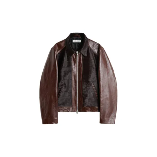 OUR LEGACY Men Leather Jacket