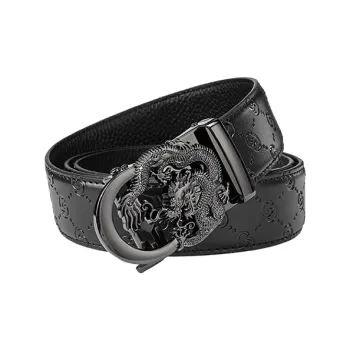 ACUC Cow Leather Dad Belt Men's 3.5cm