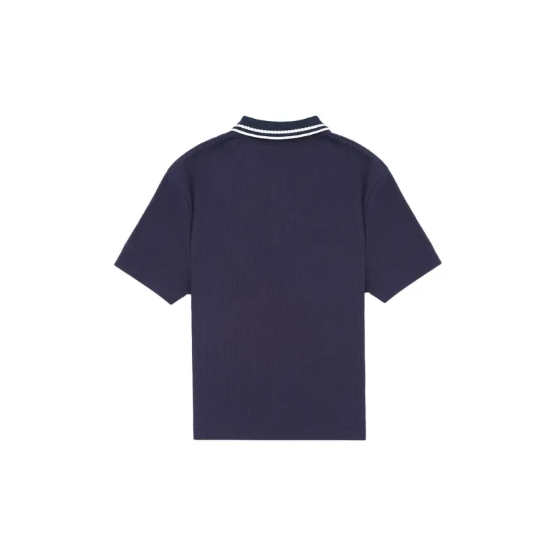 LI-NING 1990 Polo Shirt Women's Dark Marine Blue-1