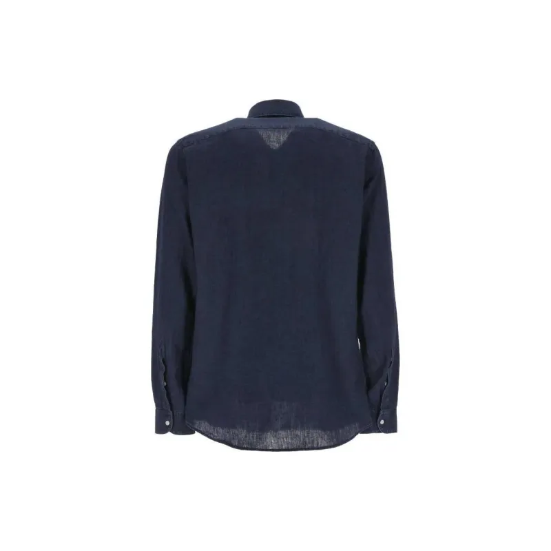 FAY Long sleeves Chambray Shirt-1