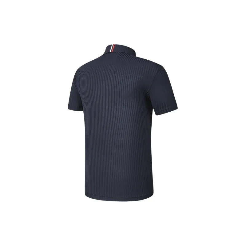FILA Polo Shirts Men Tide Blue-1