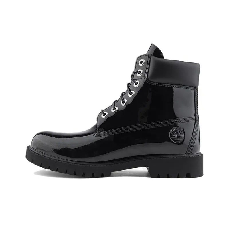 Timberland X Veneda Carter 6 Inch Boots 'Black Patent Leather'-2