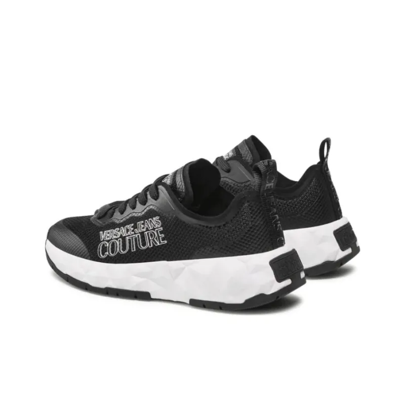 VERSACE JEANS Low Top Casual Shoes Women's Black-2