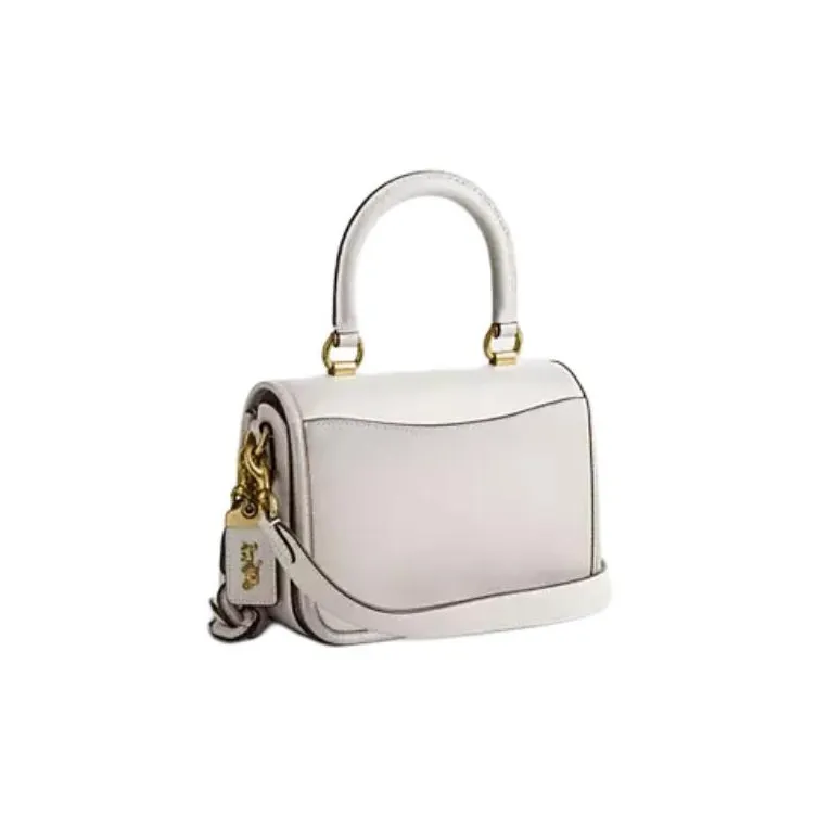 COACH Rogue Glove Tanning Portable Crossbody Bag, Shoulder Bag Women's White-1