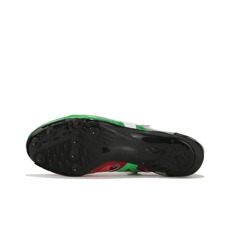Mizuno Cushioning Anti-Slip And Wear-Resistant Running Shoes Unisex Green Black-4