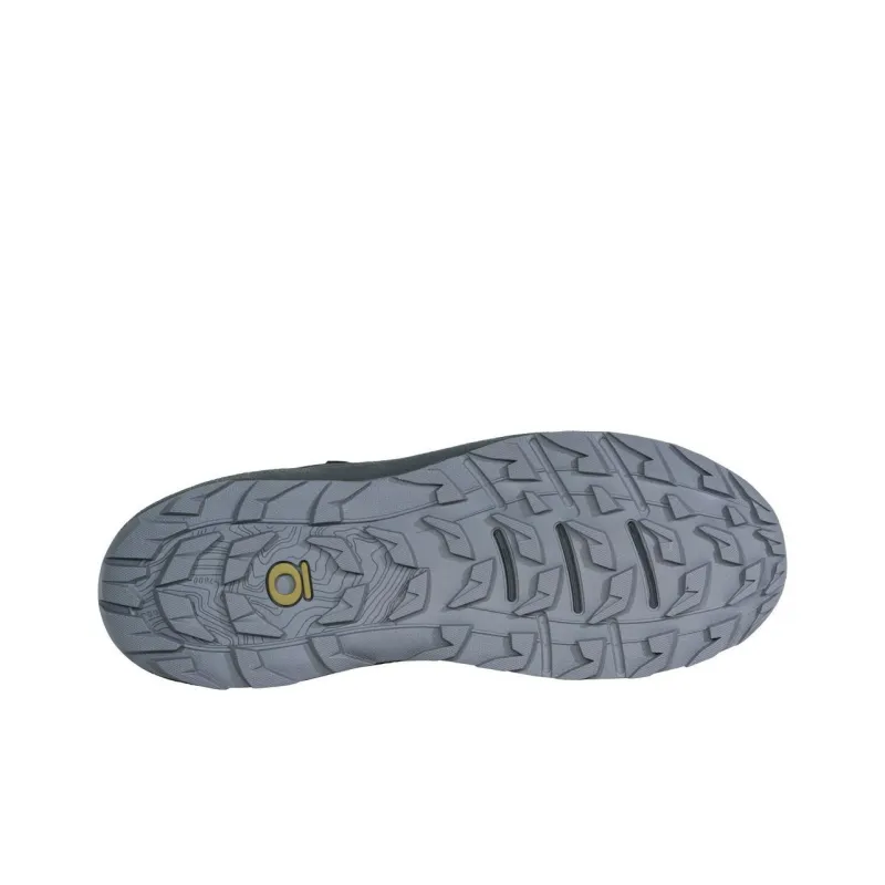 Oboz Footwear Cottonwood Mid Waterproof Cushioned Slip-Resistant Mid-Top Outdoor Shoes Men's Black Gray-5