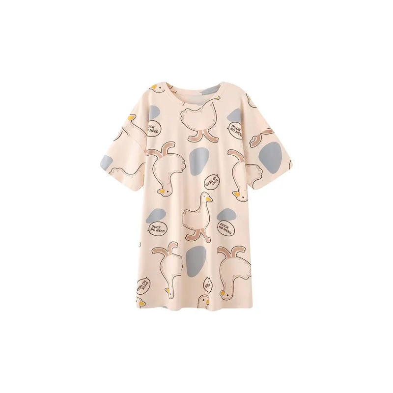 Beast's Secret Nightgown Women's Apricot-0