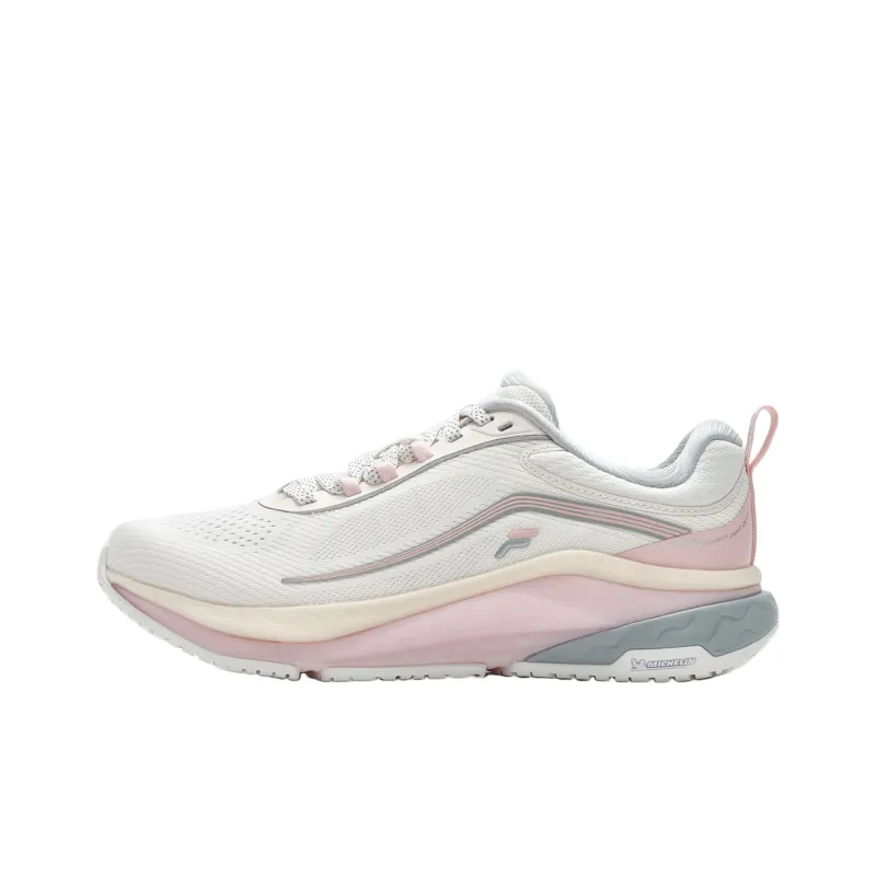 FILA Cushioning, Slip Resistant, And Breathable Low Top Casual Running Shoes Women's White-0