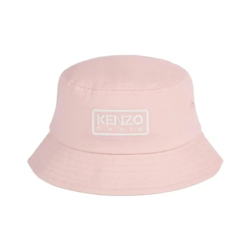 KENZO Cotton Bucket Hats Kids' Pink
