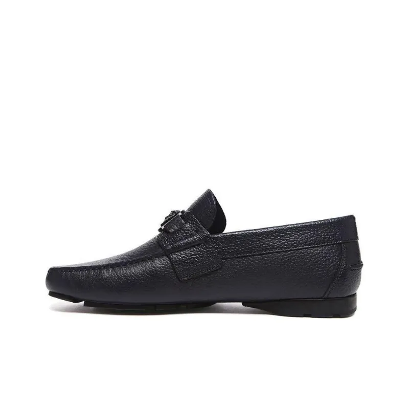VERSACE Loafers Men's Marine Blue-0