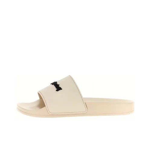 PALM ANGELS Logo Detailed Pool Slides Women
s